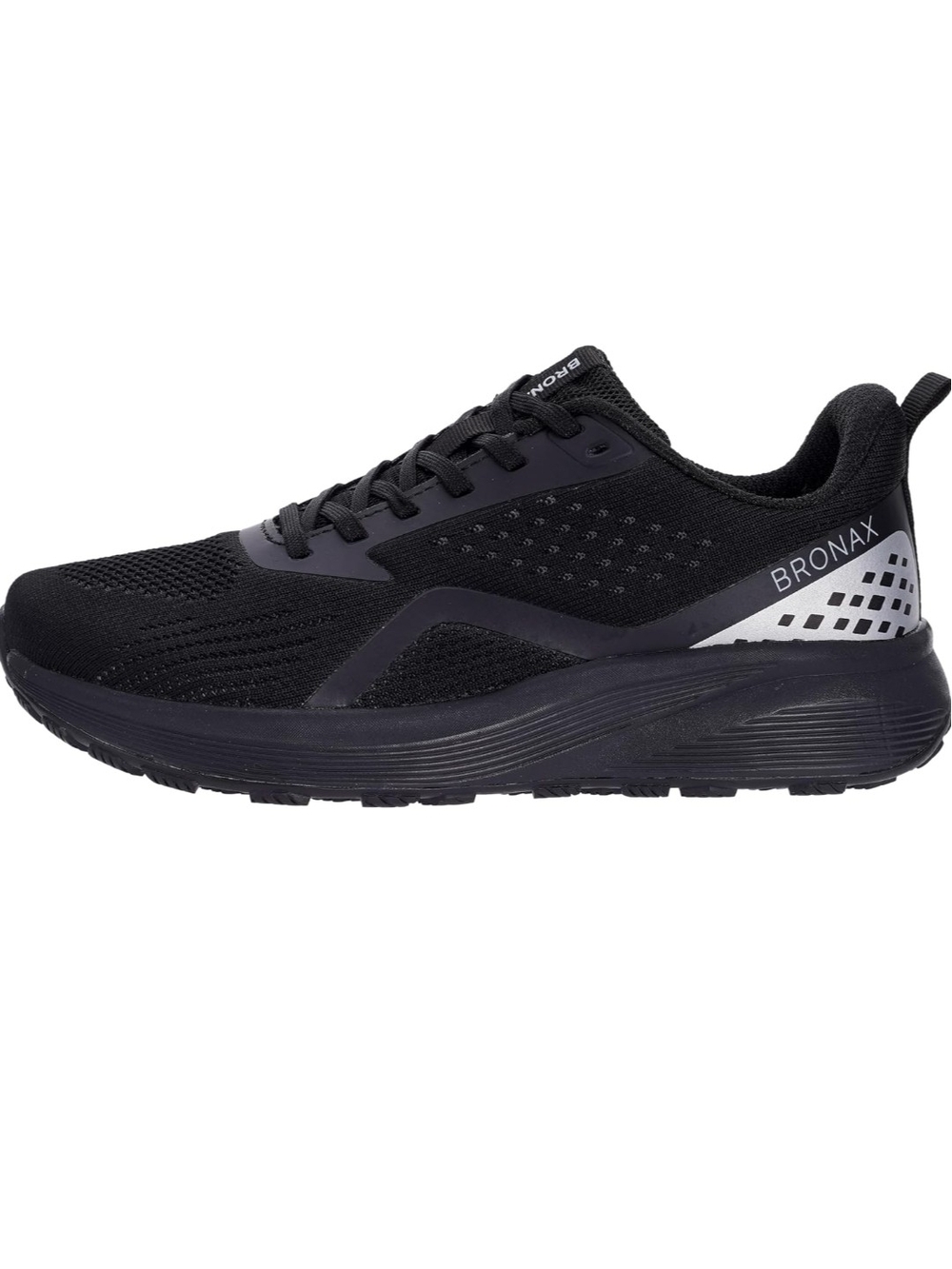 Bronax Black Athletic Sneaker